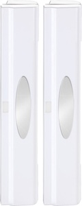 Wenko, WENKO Folienspender »Perfect Cutter«, (Set, 2 St.), für Folienrollen bis 33 cm Breite, für Alufolien und Frischhaltefolien, WENKO Folienspender »Modell Perfect-Cutter«, (Set, 2 St.), für Folienrollen bis 33 cm Breite, für Alufolien und Frischhaltefolien