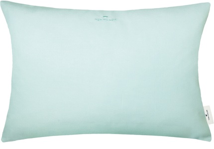 Tom Tailor, TOM TAILOR Kissenhülle »Dove Signature«, (1 St.), Zierkissenbezug Dove Signature Grün Baumwolle/Polyester 40 cm 60 cm