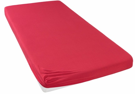 MY HOME, Spannbettlaken »Jersey«, my home, my home Spannbettlaken »Litschi«, (1 St.), für Topper auf Boxspringbetten geeignet, 100% Baumwolle, Topper Spannbettlaken aus Jersey mit Gummizug, Made in Green zertifiziert