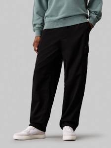 CALVIN KLEIN JEANS, Calvin Klein Jeans Cargohose »REGULAR STRAIGHT CARGO«, mit Logoprägung