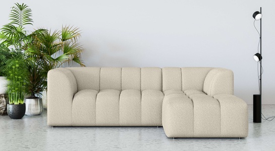 Home affaire Ecksofa »Tuure«, L-Form, mit Welllenunterfederung
