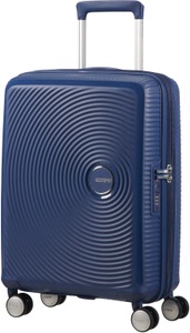 American Tourister, American Tourister - Koffer Spinner 55 cm / 35.5-41 L - Marinblau, American Tourister® Koffer »Soundbox«, 4 Rollen