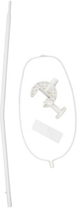 Roba, roba Himmelstange 72cm, Himmelstange Universal weiss (Länge: 72 cm)