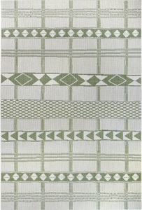 LEONIQUE, Leonique Teppich »Yani«, rechteckig, 3 mm Höhe, In-und Outdoor geeignet, Wohnzimmer, Balkon, Terrasse, Garten, Strapazierfähig und pflegeleicht, Flachgewebe, Leonique Teppich »Yani«, rechteckig, 3 mm Höhe, Teppich im Boho-Look, strapazierfähig & pflegeleicht, Flachgewebe