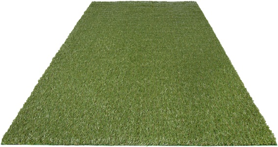 andiamo, ANDIAMO Kunstrasen »Jever«, Rasenteppich, LxB: 200 x 100 cm, Andiamo Kunstrasen »Rasenteppich Jever«, rechteckig, 20 mm Höhe, natürliche Optik, mit Drainagefunktion, für Balkon, Terrasse & Garten