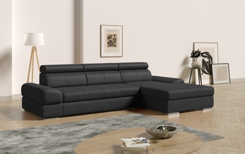 SIT&MORE, sit&more Ecksofa, sit&more Ecksofa »Broadway L-Form« inklusive Kopfteilverstellung, wahlweise mit Bettfunktion