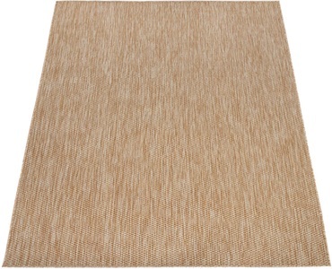 HOME AFFAIRE, Home affaire Teppich »Venedig«, rechteckig, 5 mm Höhe, Flachgewebe, Sisal-Optik, meliert, Wohnzimmer, In- und Outdoor geeignet, ideal auf Terrasse oder Balkon, Home affaire Teppich »Venedig«, rechteckig, 5 mm Höhe, In-und Outdoor geeignet,Flachgewebe, Sisal-Optik, Wohnzimmer, Wetterfest & UV-beständig, für Balkon, Terrasse und Wintergarten, besonders flach, auch für Küche, Esszimmer und Wohnzimmer ge