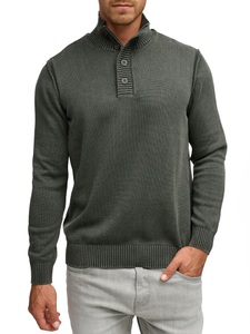 INDICODE, Indicode Strickpullover "INNiels ½ Placket"