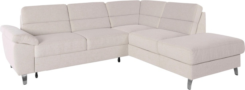 SIT&MORE, sit&more Ecksofa, sit&more Ecksofa »Sorano L-Form«, wahlweise mit Bettfunktion und Bettkasten