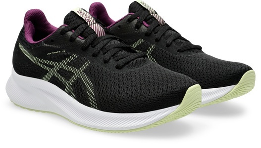 ASICS, ASICS Patriot 13 Neutralschuh Damen - Schwarz, Oliv, ASICS Patriot 13 Neutralschuh Damen - Schwarz, Oliv