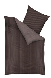 KAEPPEL, Kaeppel Wendebettwäsche »Eternity Combo Bettwäsche, Satin mit seidigem Glanz, Streifen-Design«, (3 tlg.), Kaeppel Wendebettwäsche »Eternity Combo Bettwäsche, Satin mit seidigem Glanz, Streifen-Design«