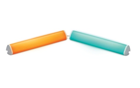 WiZ, WiZ LED-Tischleuchte Light Bar, Doppelpack, WIZ Light Bar White & Color Tischleuchte RGBW