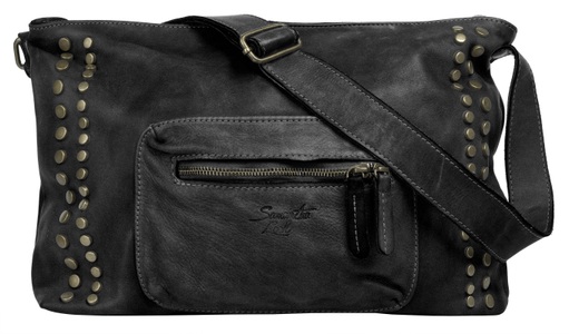 SAMANTHA LOOK, Samantha Look Umhängetasche, Samantha Look Umhängetasche, echt Leder, Made in Italy