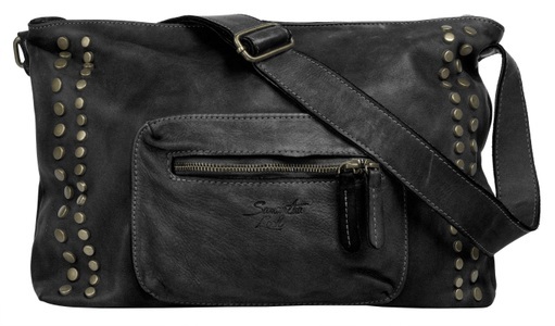 SAMANTHA LOOK, Samantha Look Umhängetasche, Samantha Look Umhängetasche, echt Leder, Made in Italy