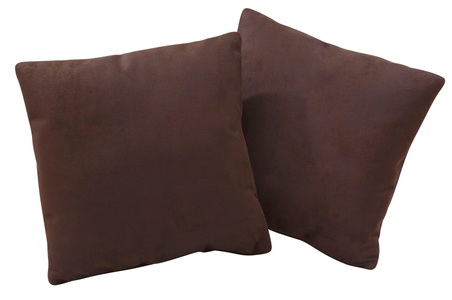 Home affaire Dekokissen »Palmera«, (2 St.), 2 Kissen im Set in Luxus-Microfaser