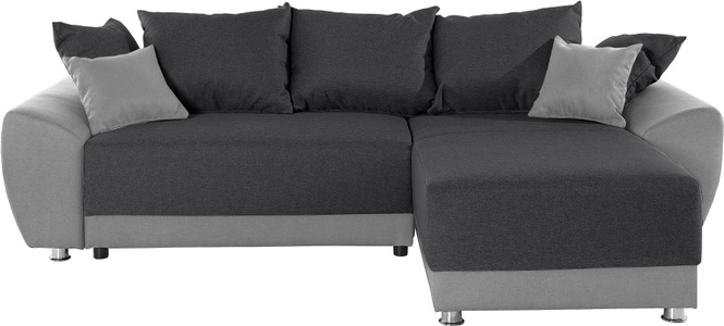 COLLECTION AB, COLLECTION AB Ecksofa »Yaelle«, wahlweise mit Bettfunktion oder LED-RGB-Beleuchtung, 