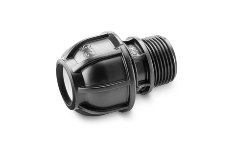 Kärcher, Kärcher 2.997-115.0 - Anschlussstück (Schwarz), Kärcher Rohrkupplung Anschlussstück 1