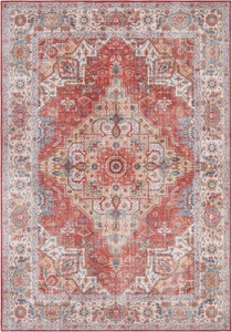 NOURISTAN, Teppich, »Sylla«, NOURISTAN, rechteckig, Höhe 5 mm, maschinell gewebt, NORTHRUGS Teppich »Sylla«, rechteckig, 5 mm Höhe, Orientalisch, Läufer, Vintage, Wohnzimmer, Schlafzimmer, Esszimmer