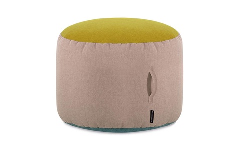 Remember®, Remember Pouf »Sand, 40 x 55 cm, Beige/Hellgrün«, 