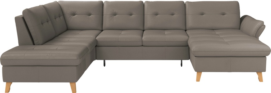 sit&more Wohnlandschaft »Göteborg«, inkl. Sitztiefenverstellung, wahlweise mit Bettfunktion & Bettkasten