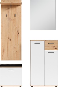 HOMEXPERTS, Homexperts Garderoben-Set »Justus« (Set, 4-tlg), Homexperts Garderoben-Set »Justus«, (Set, 4 St.)