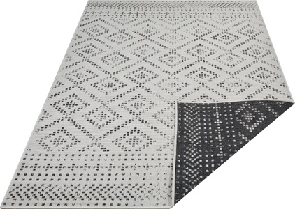 Freundin home collection, freundin Home Collection Teppich »Olympia«, rechteckig, 5 mm Höhe, In-und Outdoor geeignet, Wohnzimmer, Balkon, Terrasse, Garten, Strapazierfähig und pflegeleicht, Flachgewebe, freundin Home Collection Teppich »Olympia«, rechteckig, 5 mm Höhe, In-& Outdoor, Wendeteppich, Wetterfest, Balkon, Garten, Wohnzimmer