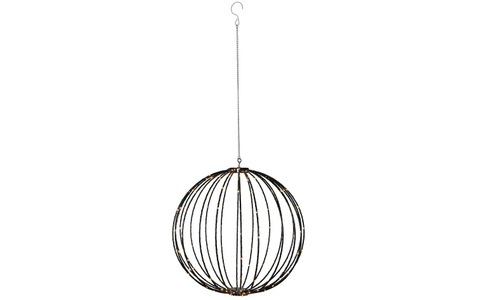 Best Season, LED-Pendellampe Mounty Outdoor, Ø 50cm, Star Trading Mounty Hängedekoration 50 cm