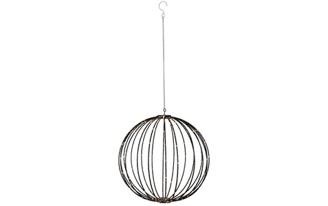 Best Season, LED-Pendellampe Mounty Outdoor, Ø 50cm, Star Trading Mounty Hängedekoration 50 cm