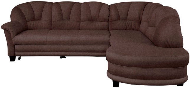 HOME AFFAIRE, Home affaire Ecksofa »Camelita«, wahlweise mit Bettfunktion, Home affaire Ecksofa »Camelita, Landhaus Sofa, 2 Varianten: Recamiere- oder Ottomane, L-Form« wahlweise mit Bettfunktion