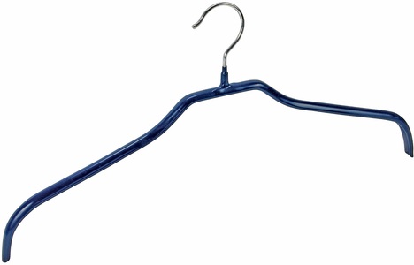 Wenko, WENKO Kleiderbügel ´´Multi´´, (Set, 12-tlg.), WENKO Kleiderbügel »Modell Multi«, (Set, 12 tlg.), aus Metall mit rutschhemmender Beschichtung, inkl. Bügelverbindern