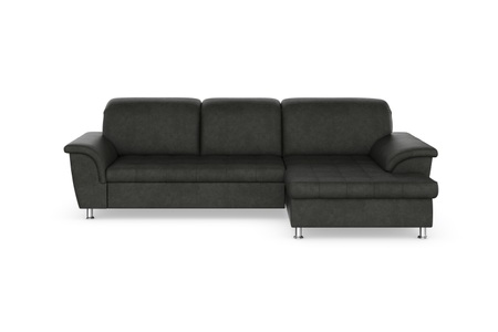 DOMO collection, DOMO collection Ecksofa »Franzi«, wahlweise mit Bettfunktion, Bettkasten und Kopfteilverstellung, frei im Raum stellbar, DOMO collection Ecksofa »Franzi Steppung im Sitzbereich B7T/H: 278/162/80 cm, L-Form« wahlweise mit Bettfunktion, Bettkasten und Kopfteilverstellung