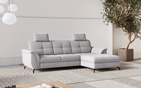 sit&more Ecksofa »Zora L-Form«, wahlweise mit Bettfunktion und Bettkasten