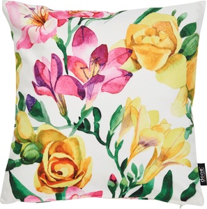 done.® Kissenhülle »Velour Print Freesia«, (1 St.), Beidseitig bedruckte Kissenhülle, verfügbar in 2 Grössen
