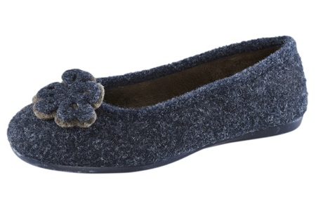 THIES, Femininer Ballerina „Picos´´ THIES blau Größe: 38, 
