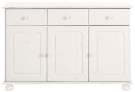 Home affaire Sideboard »Mette«, mit gefrästen, kugelförmigen Füssen, Breite 120 cm