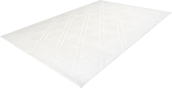 LEONIQUE, Teppich, »Ledion«, Leonique, rechteckig, Höhe 7 mm, my home Teppich »Ledion«, rechteckig, 7 mm Höhe, besonders weich durch Mikrofaser, Kurzflor, 3D-Effekt