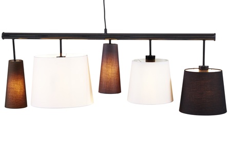 Kare Design, home24 Pendelleuchte Parecchi, Hängeleuchte Parecchi Black 100