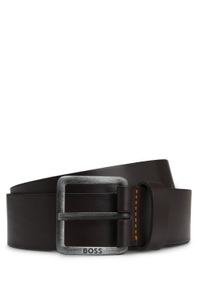 BOSS Ledergürtel »Jeeko_Sz40«, mit matter Schliesse