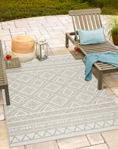 the carpet Teppich »Calgary«, rechteckig, 1 mm Höhe, moderner robuster In und Outdoor Teppich