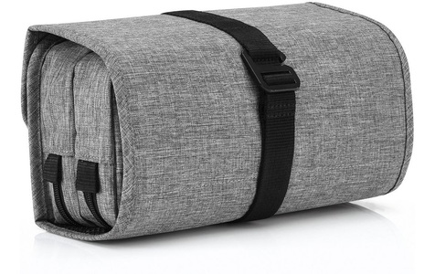 REISENTHEL, Reisenthel Kosmetiktasche , Wb7052 , Silberfarben , Kunststoff , 26x16x10 cm , 003555050101, REISENTHEL® Kulturbeutel »Wrapcosmetic«