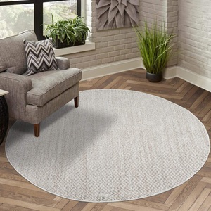 Carpet City, Carpet City Teppich »LINDO 8843«, rund, Kurzflor, Hochtief-Muster/ 3D-Effekt, Boho-Stil, Wohnzimmer, Carpet City Teppich »LINDO 8843«, rund, 11 mm Höhe, Kurzflor, Hochtief-Muster/ 3D-Effekt, Boho-Stil, Wohnzimmer