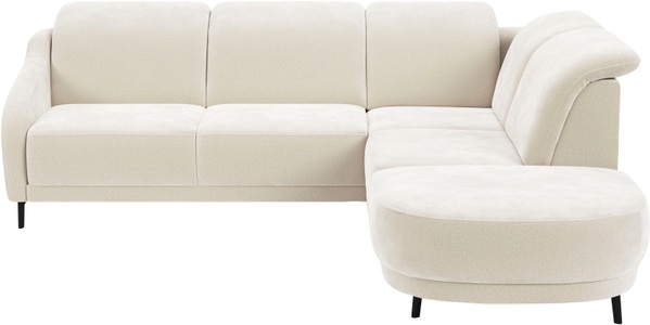 sit&more Ecksofa »Blues L-Form« wahlweise mit Klapptisch und USB