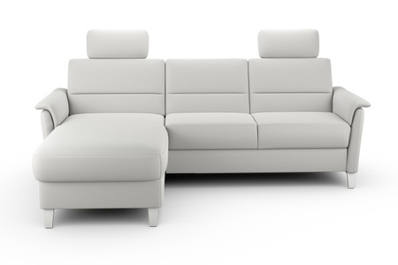 SIT&MORE, sit&more Ecksofa, sit&more Ecksofa »Palmera L-Form«, Federkern, wahlweise mit Bettfunktion und mit/ohne Stauraum
