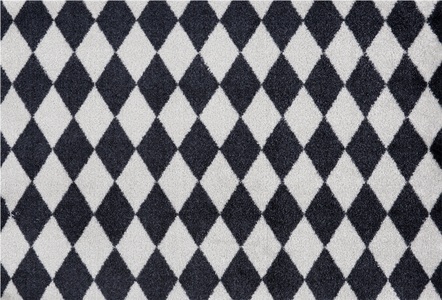 Zala Living, Fussmatte, »Circus«, Zala Living, rechteckig, Höhe 7 mm, maschinell getuftet, HANSE Home Fussmatte »Circus, Türmatte«, rechteckig, 7 mm Höhe, Rauten Design, Robust, Pflegeleicht, Waschbar, Rutschfest