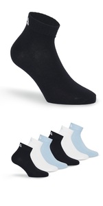 Fila Kurzsocken, (6er Pack), mit eingestricktem Logo