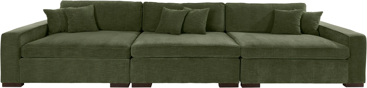Guido Maria Kretschmer Home&Living, Guido Maria Kretschmer Home&Living 3-Sitzer »Skara XXL«, Lounge-Sofa XXL mit Federkern-Polsterung, in vielen Bezugsvarianten, auch recycelt, Home affaire 3-Sitzer »Skara XXL« Lounge-Sofa XXL mit Federkern-Polsterung, in vielen Bezugsvarianten