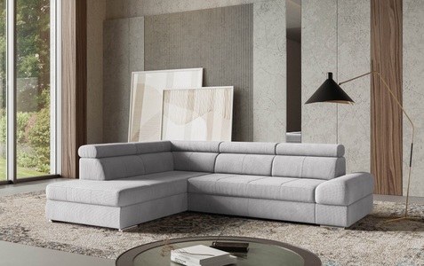 sit&more Ecksofa »Broadway L-Form«, mit verstellbaren Kopfteilen, wahlweise mit Bettfunktion