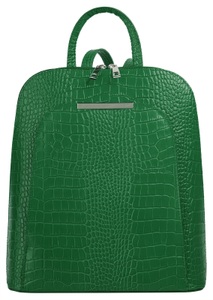 CLUTY, Cluty Cityrucksack, echt Leder, Made in Italy, Cluty Cityrucksack, echt Leder, Made in Italy