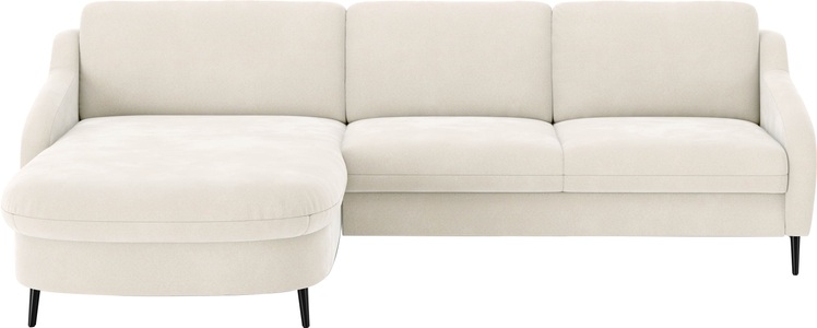 sit&more Ecksofa »Soul L-Form«, wahlweise mit Bettfunktion und Bettkasten oder Schubkasten