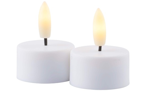 undefined, Teelicht »Sirius LED-Kerze Sille Teelicht, 2er Set«, Sirius Teelicht »LED-Kerze Sille Teelicht, 2er Set«